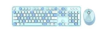Coconut Vintage Combo Retro Wireless Keyboard